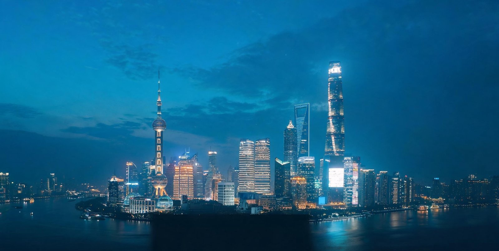 A major Chinese city skyline at dusk, the destination for IMC coordinated treatment
